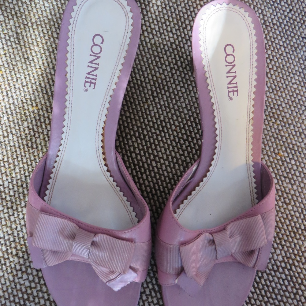 Pink Connie Shoes with Bows